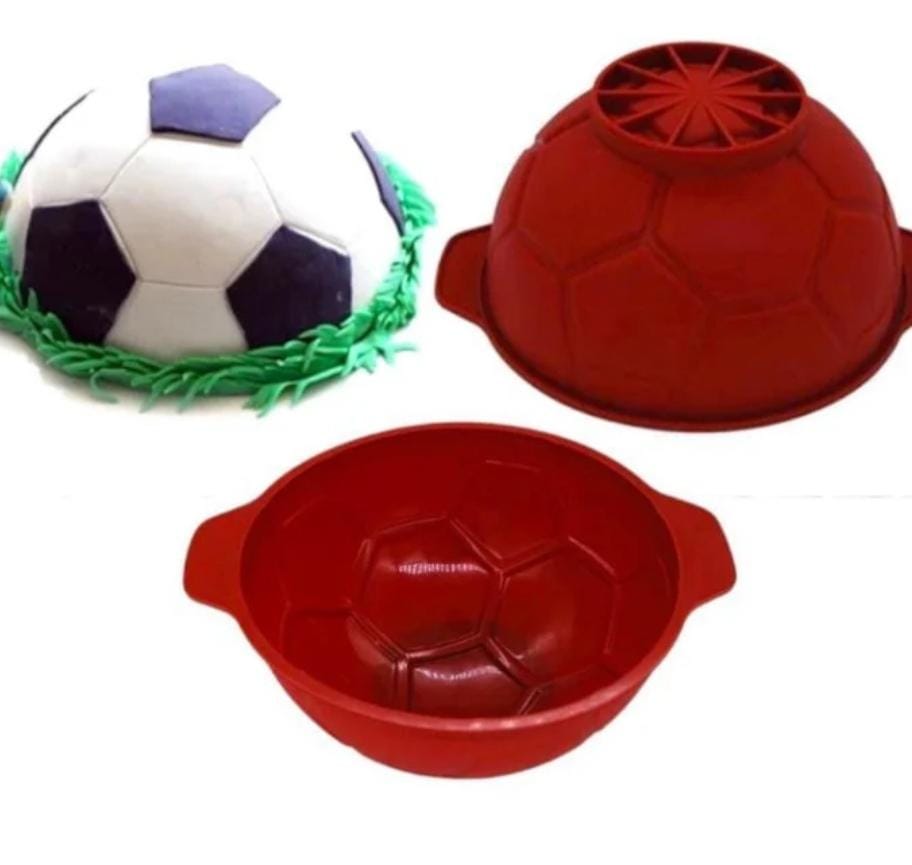 Bakewareind 3D Football Cake Silicone Mould - Bakeware India