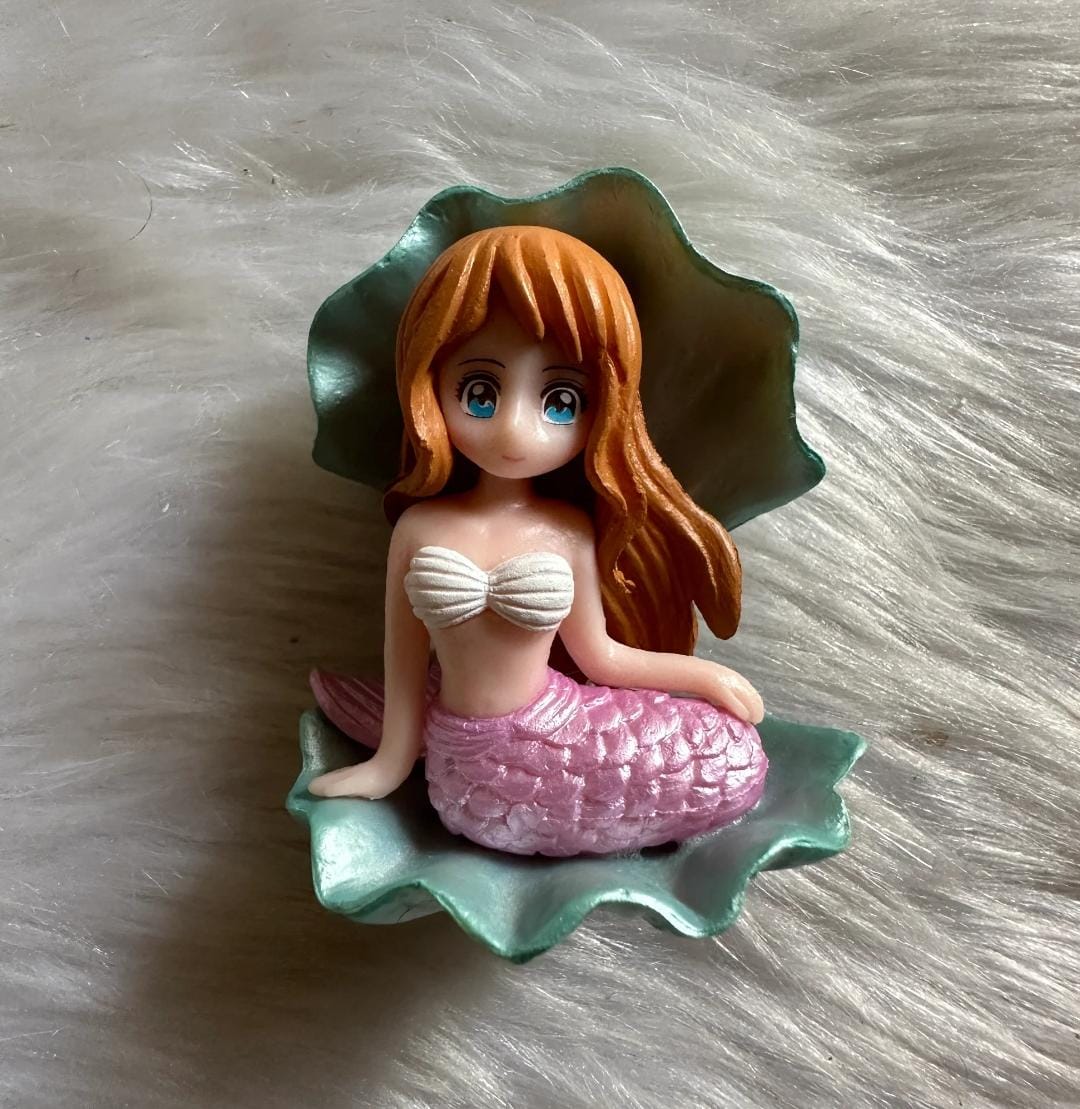 Bakewareind 3D Shell Mermaid Toy Cake Decoration Cake Topper - Bakeware India