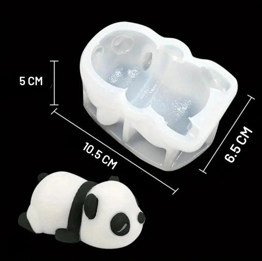 Bakewareind 3D Sleeping Panda Mousse Cake Chocolate Silicone Mould - Bakeware India