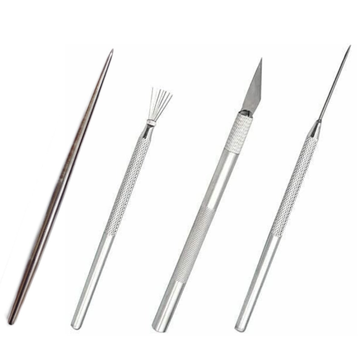 Bakewareind 4 IN 1 Needle Tools Craft Fondant Tools - Bakeware India