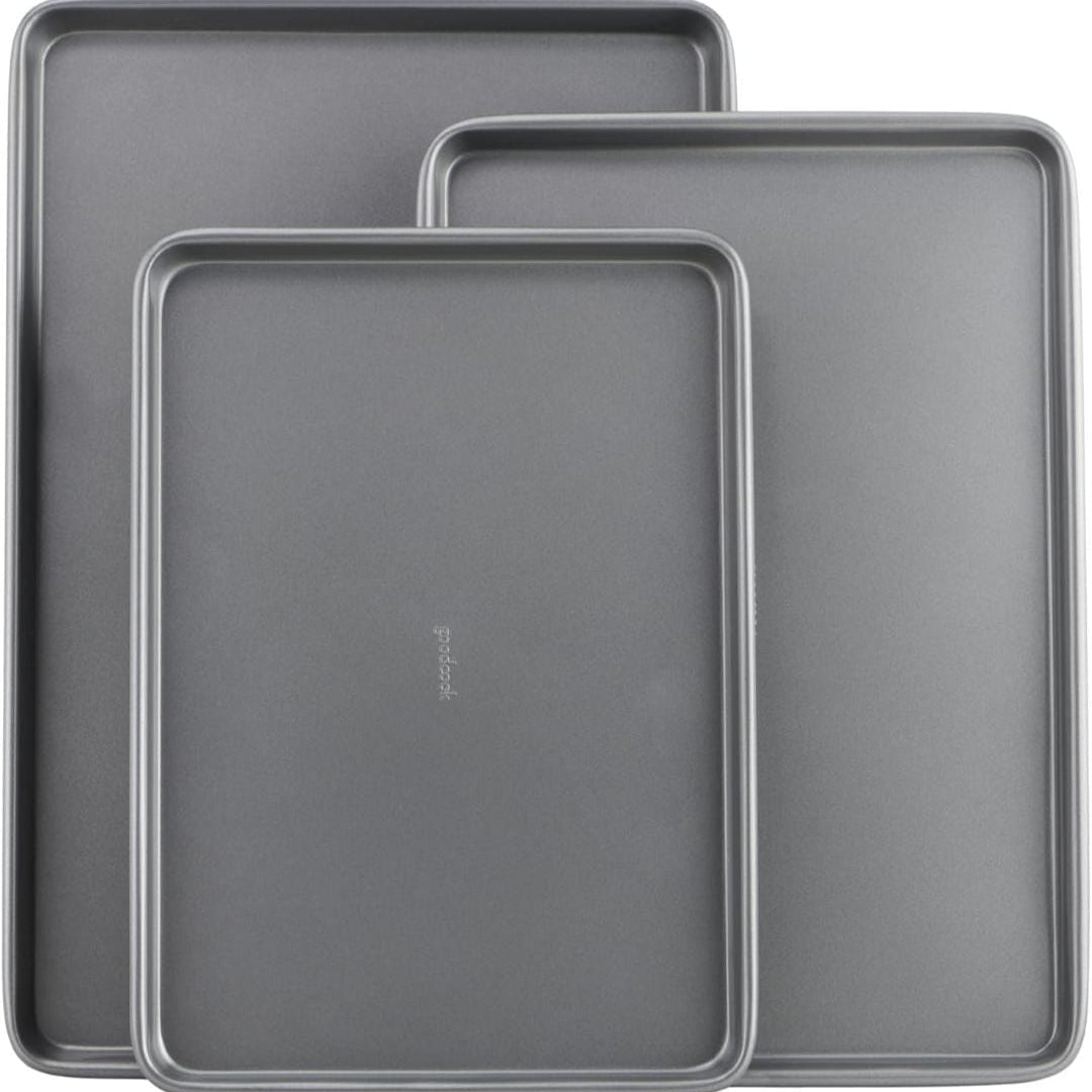 Bakewareind Alloy Steel Oven Baking Tray (Select Sizes) - 1.2inch Height - Bakeware India