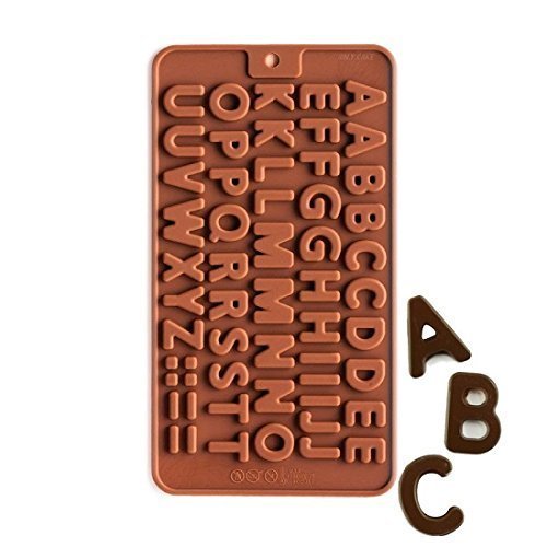 Bakewareind Alphabet Silicone Fondant Cake Mould - Bakeware India