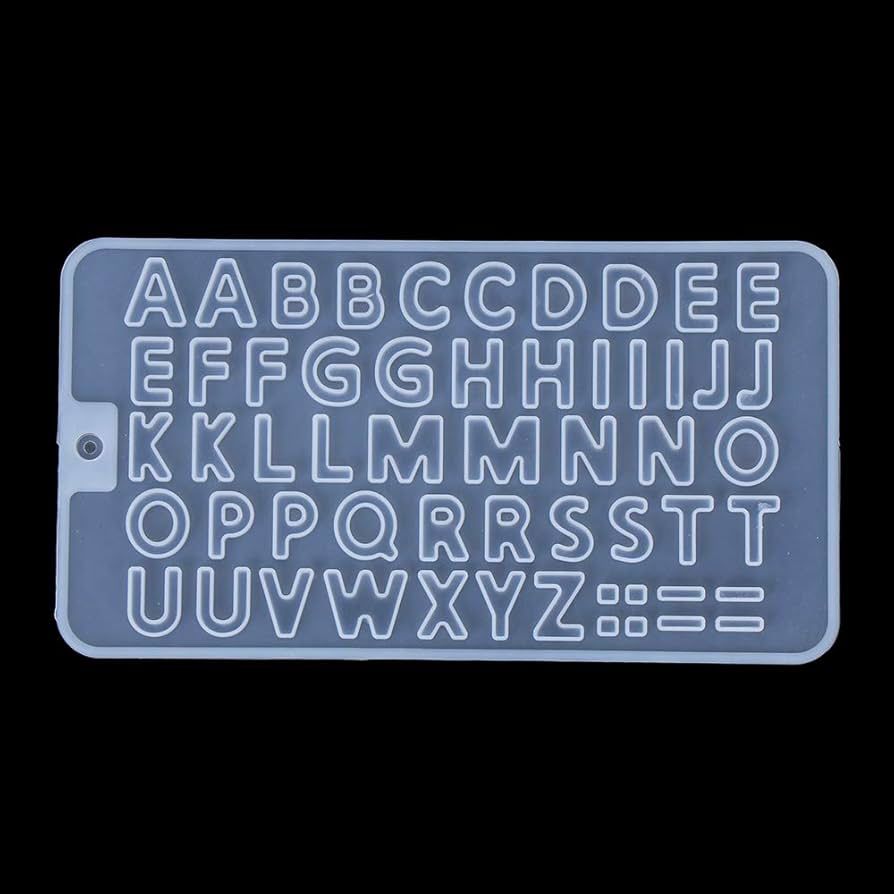 Bakewareind Alphabet Silicone Fondant Cake Mould - Bakeware India