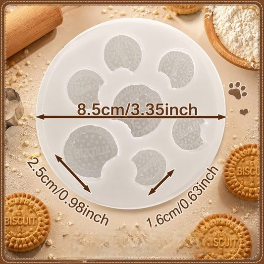 Bakewareind Assorted Biscuit Cookies Chocolate Fondant Cake Decorating Silicone Mould - Bakeware India