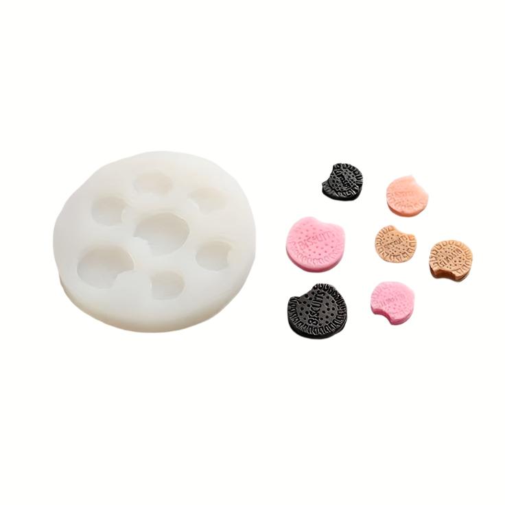 Bakewareind Assorted Biscuit Cookies Chocolate Fondant Cake Decorating Silicone Mould - Bakeware India