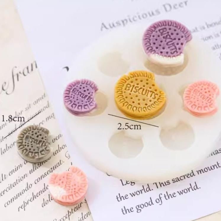 Bakewareind Assorted Biscuit Cookies Chocolate Fondant Cake Decorating Silicone Mould - Bakeware India