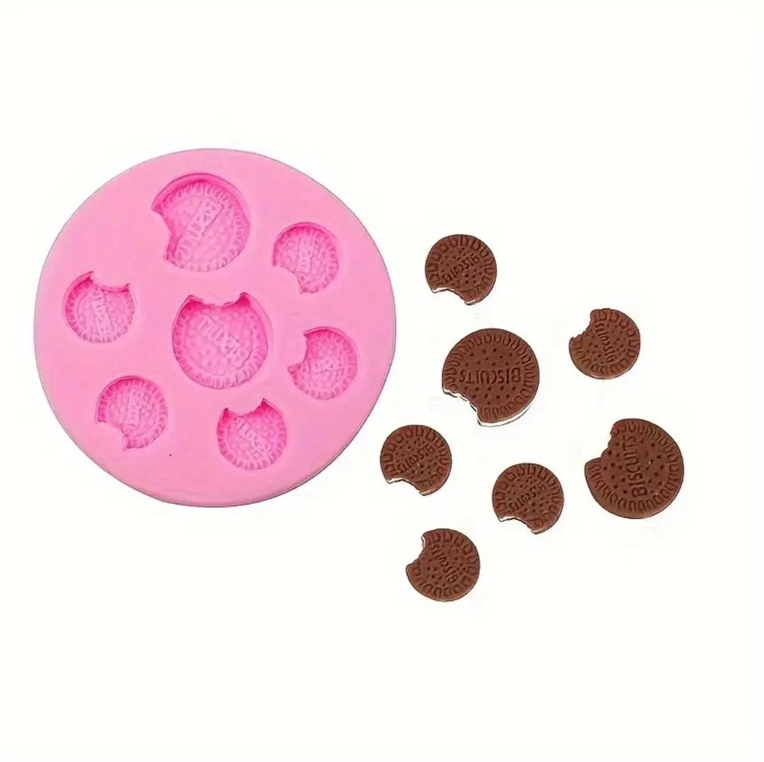 Bakewareind Assorted Biscuit Cookies Chocolate Fondant Cake Decorating Silicone Mould - Bakeware India