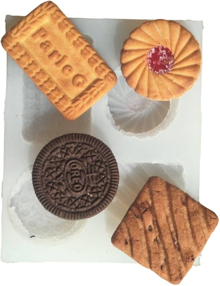 Bakewareind Assorted Biscuit Silicone Mould - Bakeware India