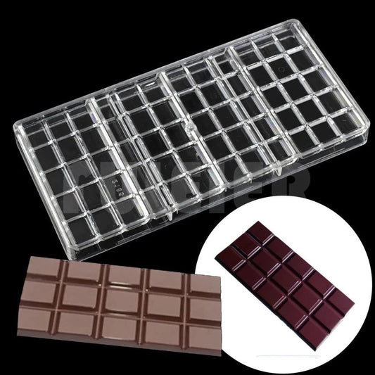 Bakewareind Bar Polycarbonate Chocolate Mould - Bakeware India