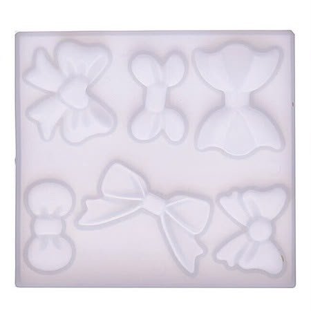 Bakewareind Bow Chocolate Resin Silicone Mould - Bakeware India