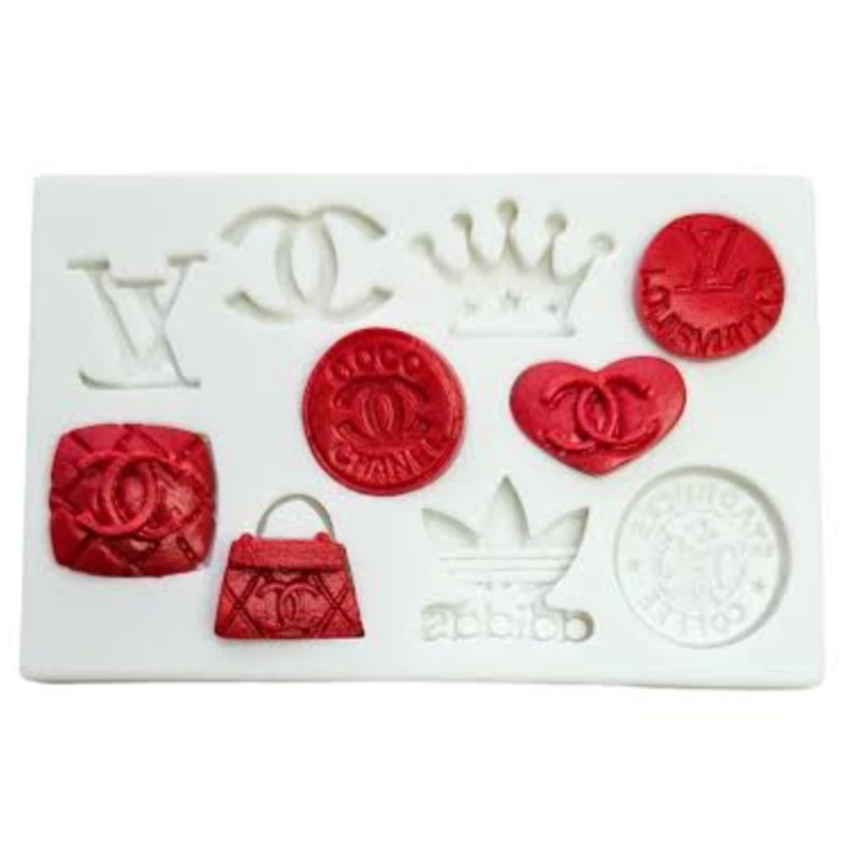 Bakewareind Brand Logo Fashion Fondant Silicone Mould - Bakeware India
