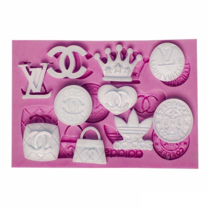 Bakewareind Brand Logo Fashion Fondant Silicone Mould - Bakeware India