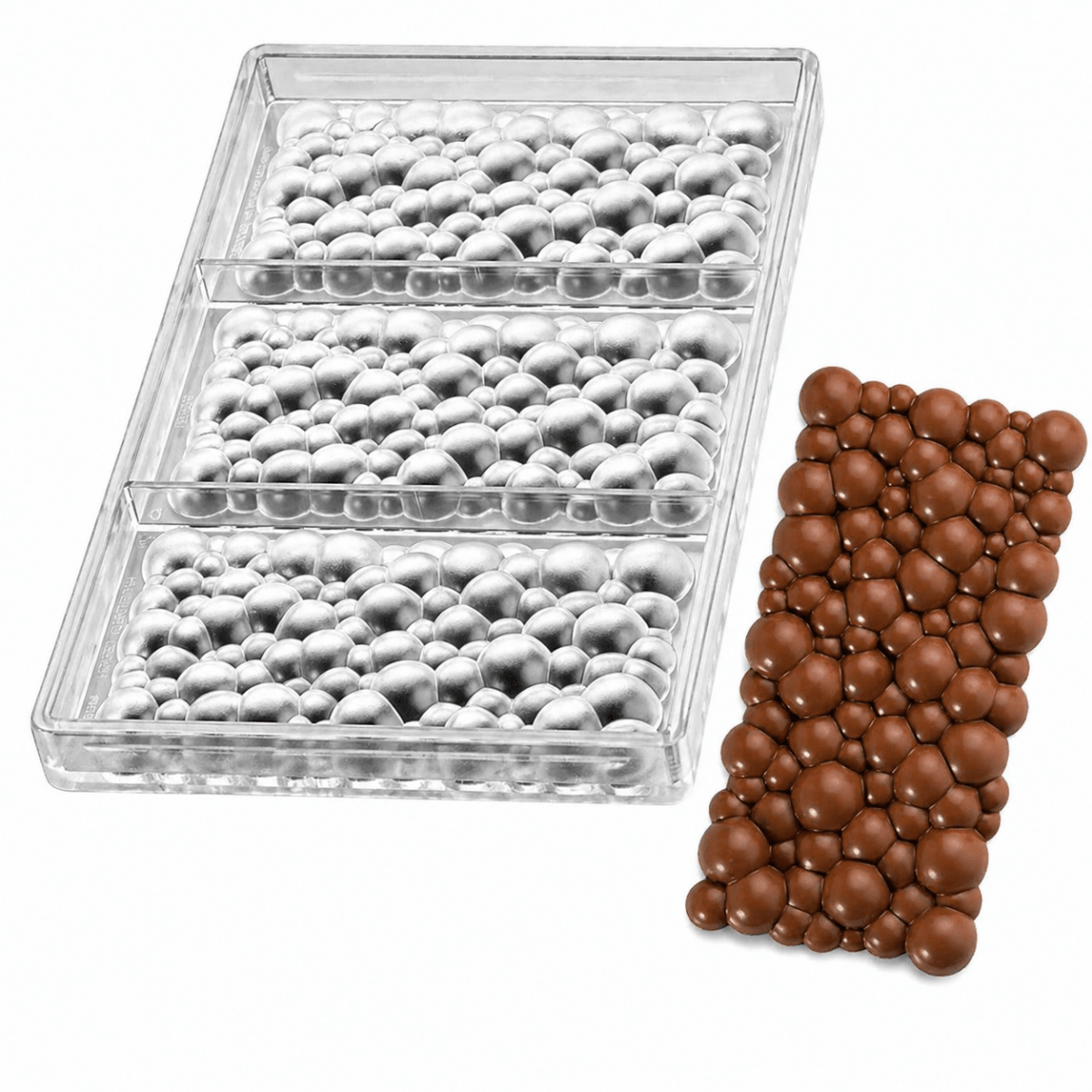 Bakewareind Bubble Polycarbonate Chocolate Mould - Bakeware India