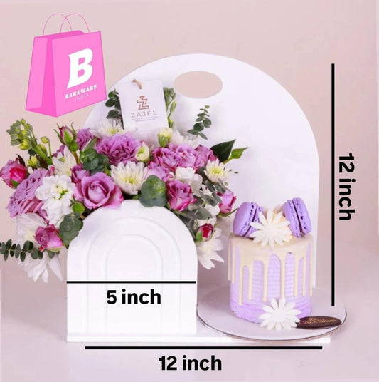 Bakewareind Cake And Hamper Stand, ( Select Color) - Bakeware India