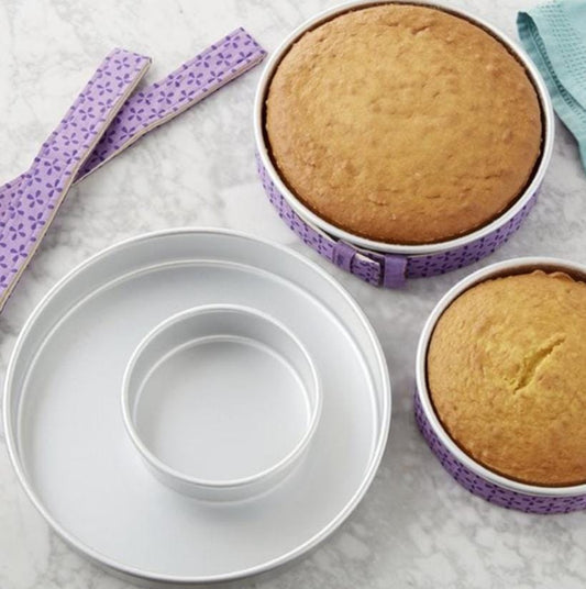 Bakewareind Cake Belt Bake Even Strips Anti - Deformation Protector, 2 Pieces - Bakeware India
