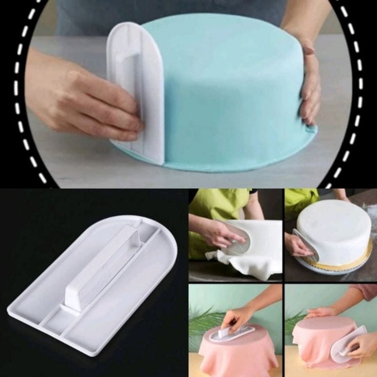 Bakewareind Cake Smoothner Scrapper - Bakeware India