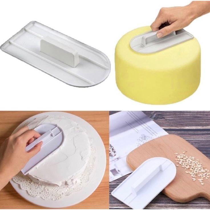 Bakewareind Cake Smoothner Scrapper - Bakeware India