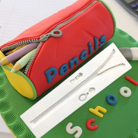 Bakewareind Chain Zip Lock Zipper Fondant Silicone Mould - Bakeware India