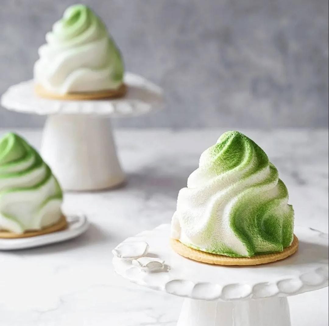 Bakewareind Chantilly Spiral Cone Mousse Silicone Cake Mould, 6 Cavity - Bakeware India