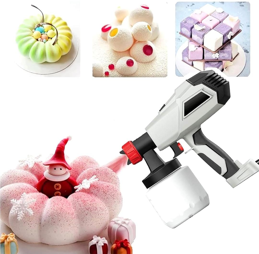 Bakewareind Chocolate Velvet Spray Gun Electric - Bakeware India