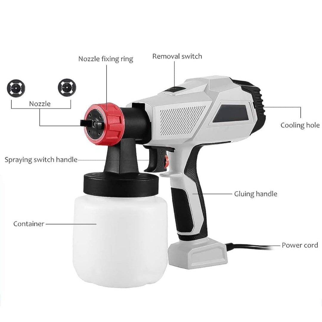 Bakewareind Chocolate Velvet Spray Gun Electric - Bakeware India