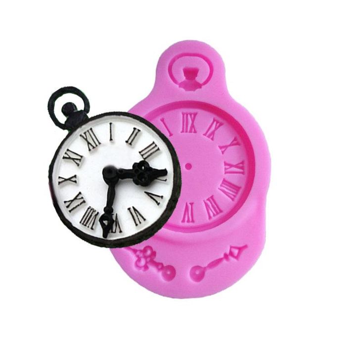 Bakewareind Clock Pocket Watch Chocolate Silicone Mould - Bakeware India
