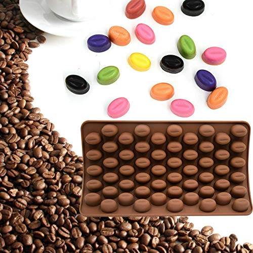 Bakewareind Coffee Bean Silicone Chocolate Mould - Bakeware India