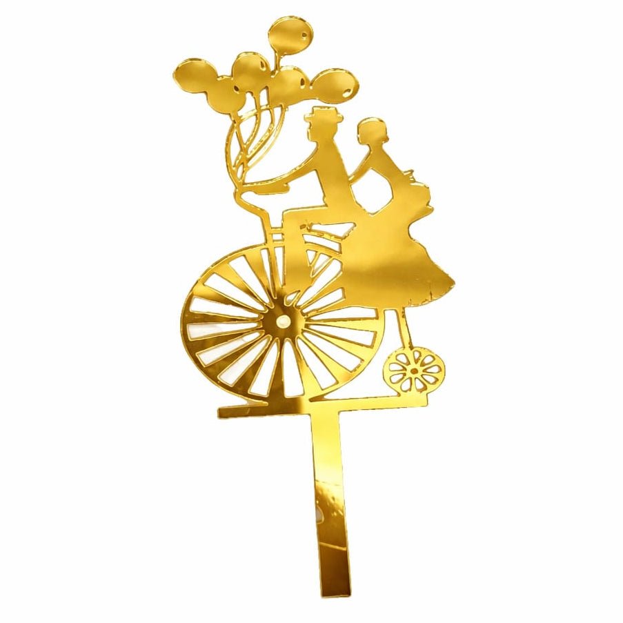 Bakewareind Couple Wedding Valentine Cake Topper - Bakeware India