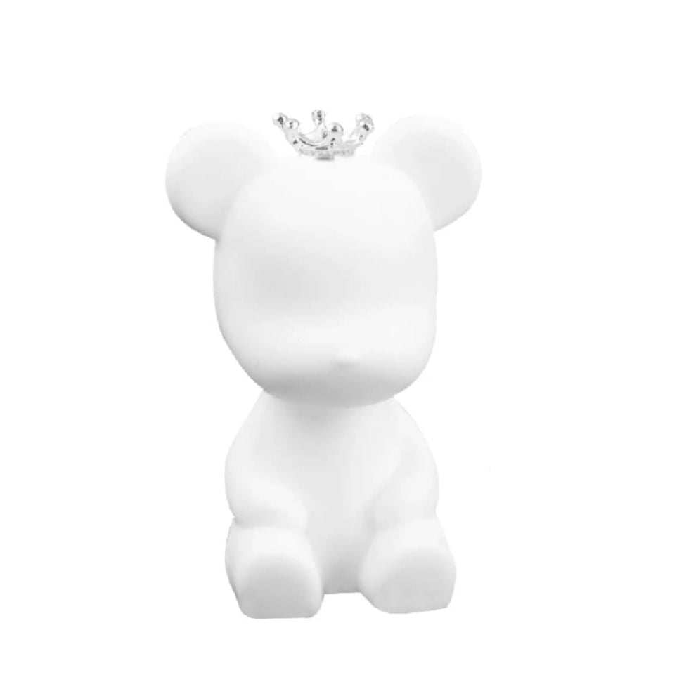 Bakewareind Crown Teddy Bearbrick Toy Topper For Cake Decorating - Bakeware India