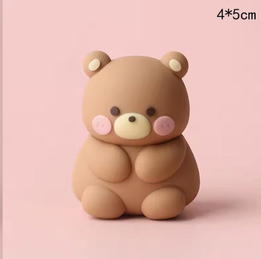 Bakewareind Cute Bear Toy Cake Decoration Cake Topper - Bakeware India
