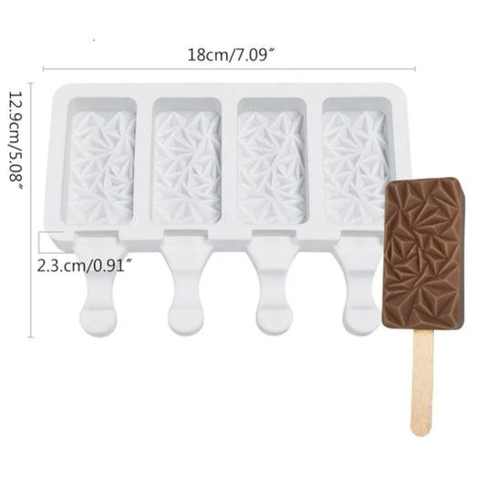 Bakewareind Diamond Cakesickle Silicone Mould - Bakeware India