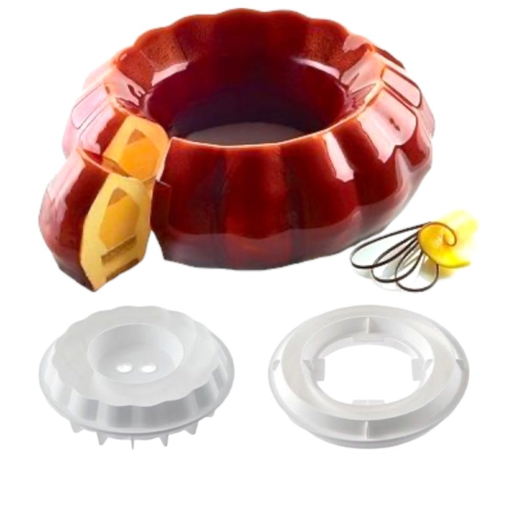 Bakewareind Diamond Crown Kit Entremets Cake Silicone Mould