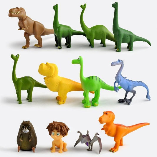 Bakewareind Dinosaur Safari Toy Cake Decoration Cake Topper, 12pcs set - Bakeware India