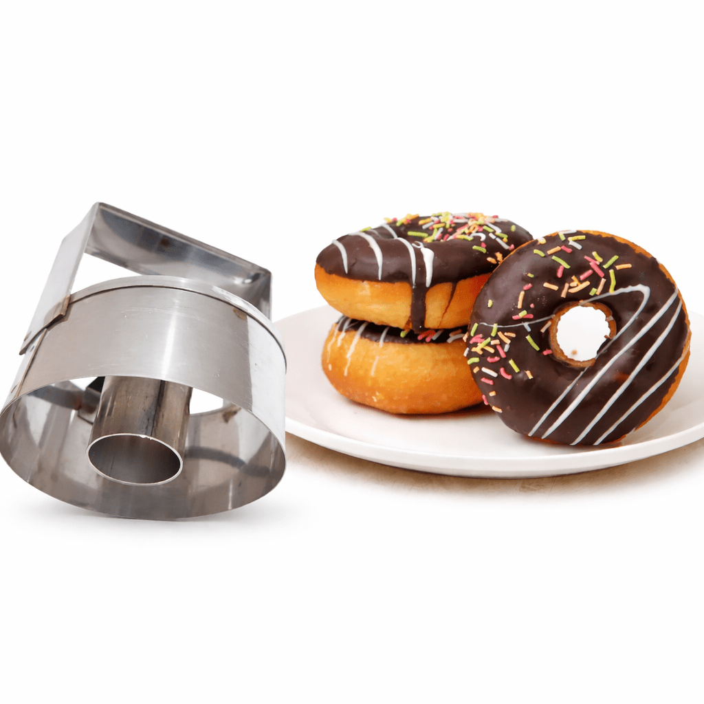 Bakewareind Donut Cutter Stainless Steel - Bakeware India
