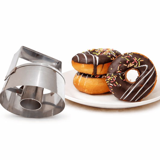 Bakewareind Donut Cutter Stainless Steel - Bakeware India