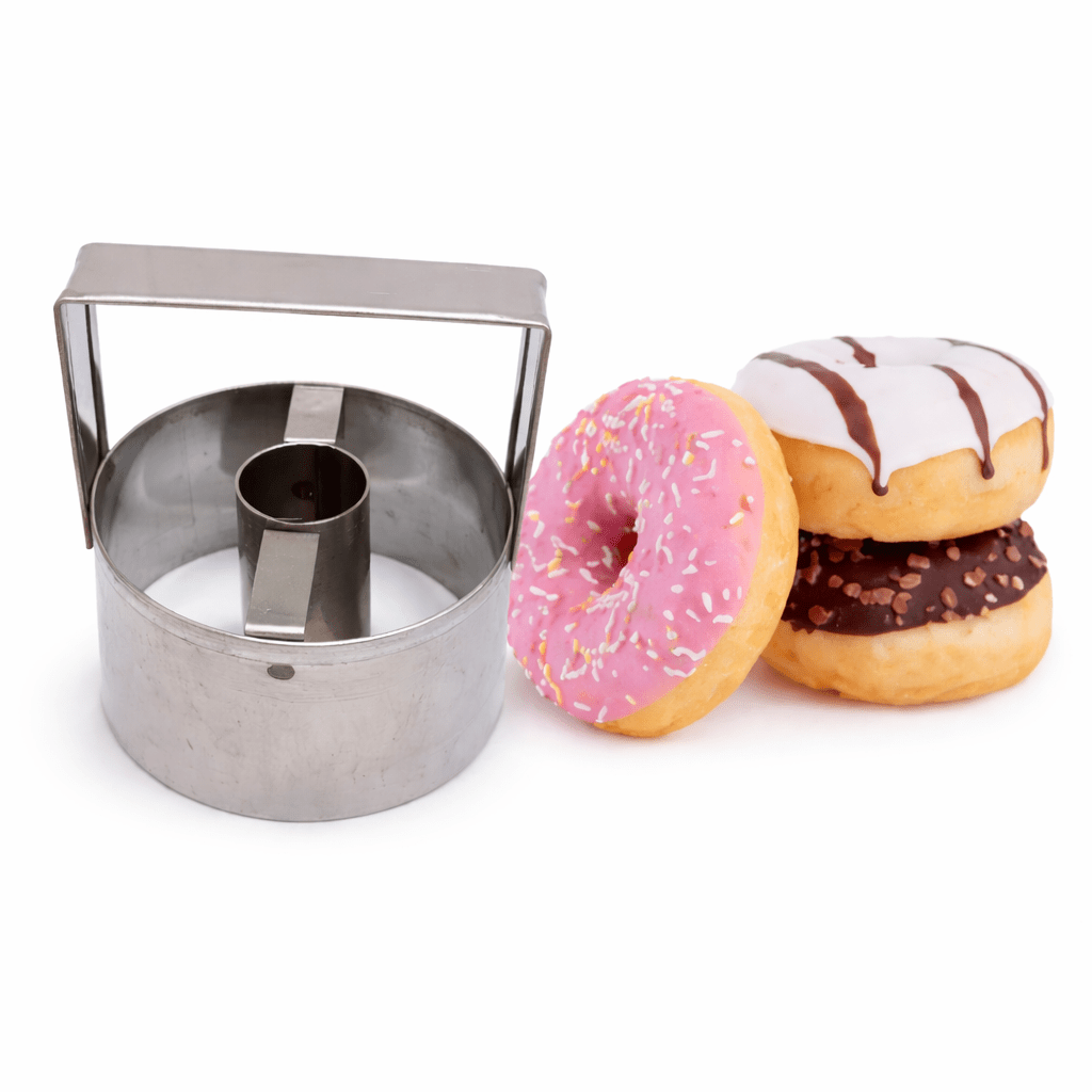 Bakewareind Donut Cutter Stainless Steel - Bakeware India