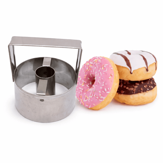 Bakewareind Donut Cutter Stainless Steel - Bakeware India