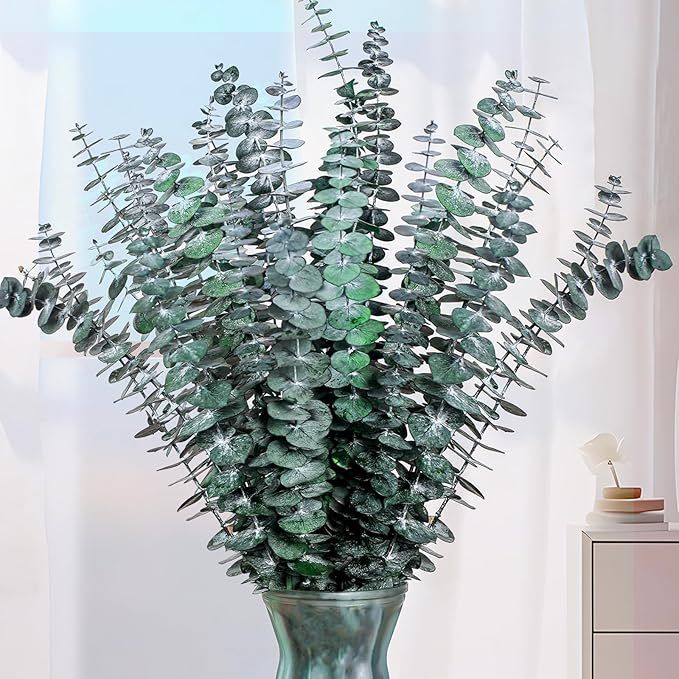 Bakewareind Dried Eucalyptus Leaves Preserved, Green - Bakeware India