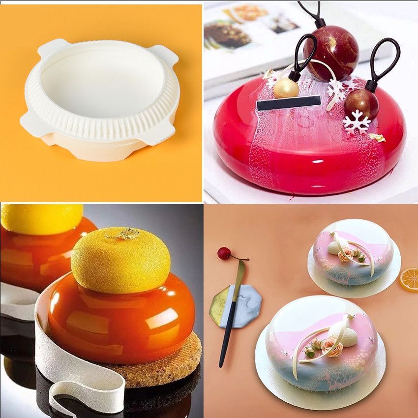 Bakewareind Eclipse Entremet Silicone Cake Mould - Bakeware India