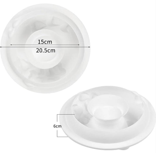 Bakewareind Endless Love Passion Donut Heart Entremet Cake Silicone Mould - Bakeware India