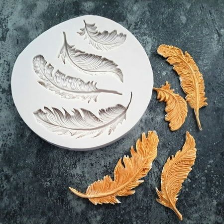 Bakewareind Feather silicone Fondant cake mould - Bakeware India