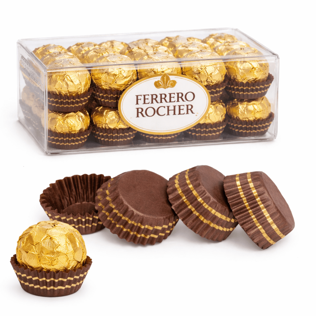 Bakewareind Ferrero Rocher Liner 200pc - Bakeware India