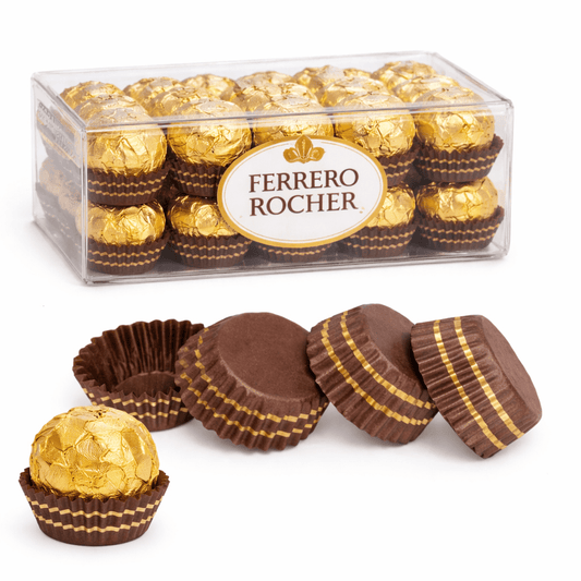 Bakewareind Ferrero Rocher Liner 200pc - Bakeware India