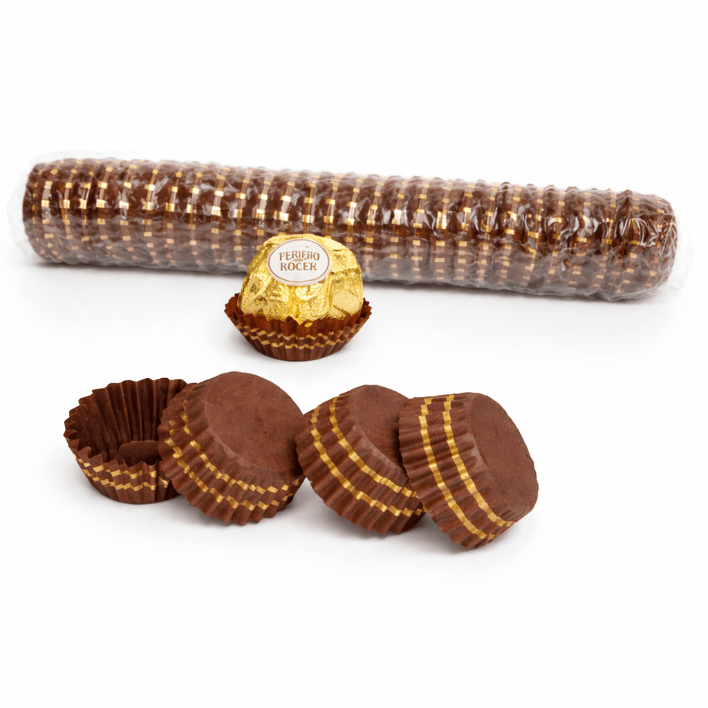 Bakewareind Ferrero Rocher Liner 200pc - Bakeware India