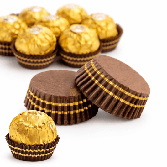 Bakewareind Ferrero Rocher Liner 200pc - Bakeware India