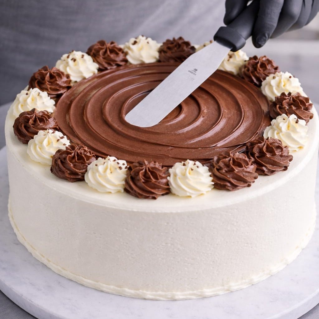 Bakewareind Flair 8” Straight Icing Palette Knife,Stainless Steel - Bakeware India