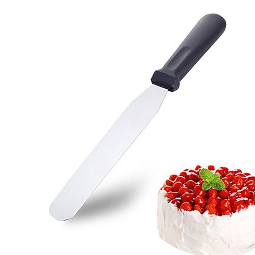 Bakewareind Flair 8” Straight Icing Palette Knife,Stainless Steel - Bakeware India