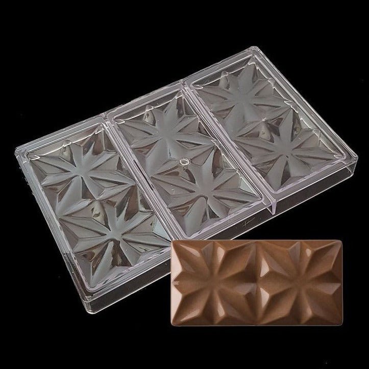 Bakewareind Flower Designer Polycarbonate Chocolate Mould - Bakeware India