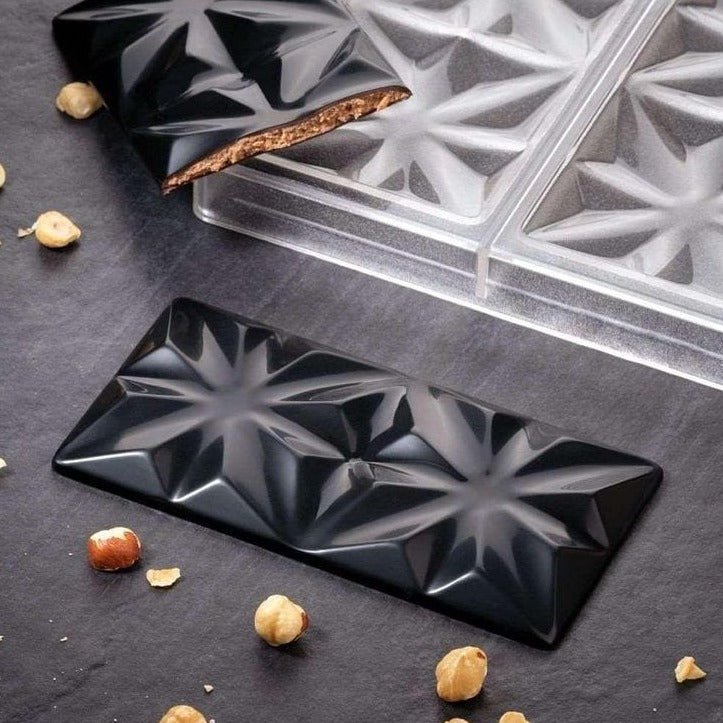 Bakewareind Flower Designer Polycarbonate Chocolate Mould - Bakeware India