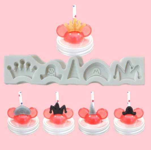 Bakewareind Hat Topper Silicone Fondant Chocolate Mould - Bakeware India